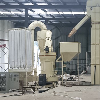天津时产一吨玄武岩磨粉生产线 - 高压磨